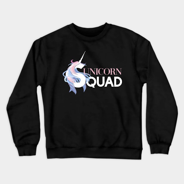 Unicorn Squad Cute Team Bridesmaids Dance Game Crewneck Sweatshirt by Kink4on